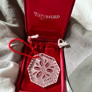 Waterford Crystal ornament 1988